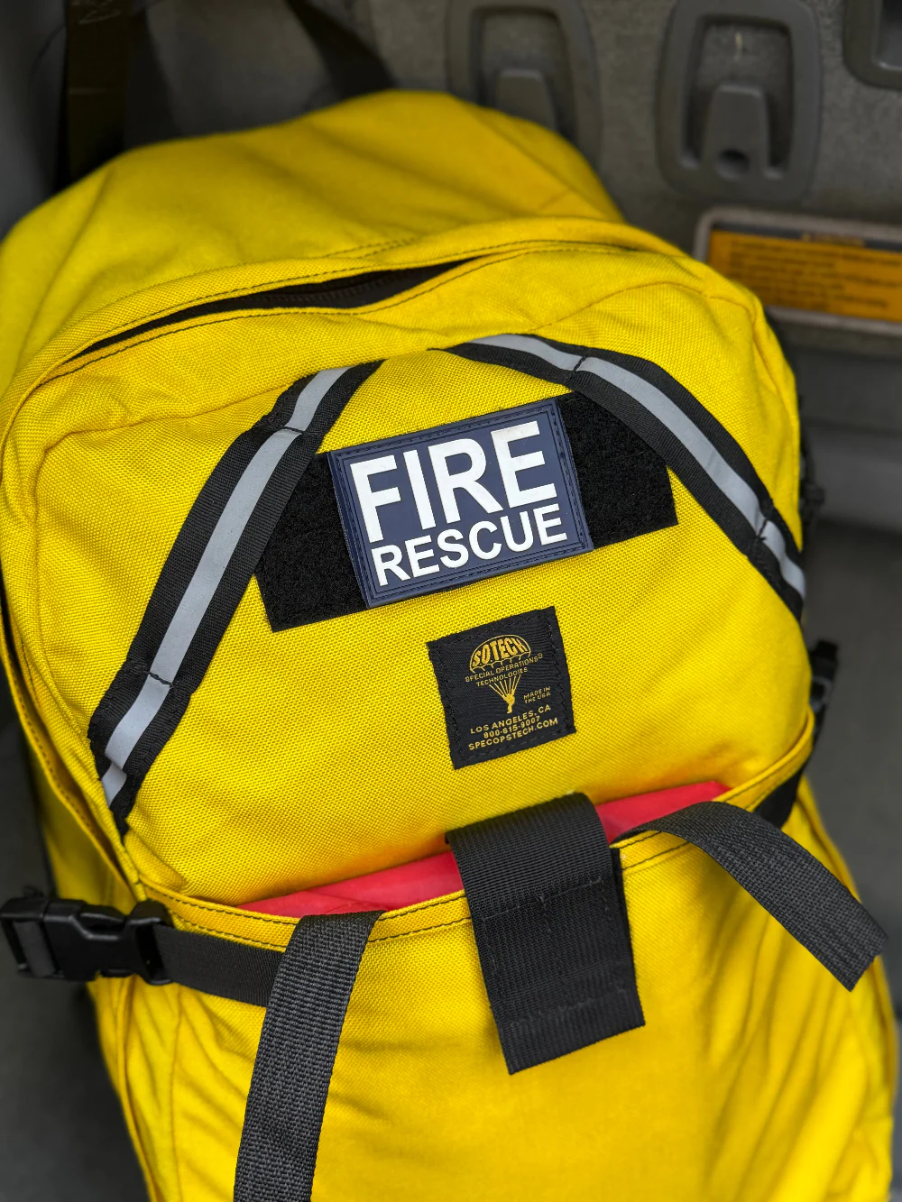 Fire rescue go bag
